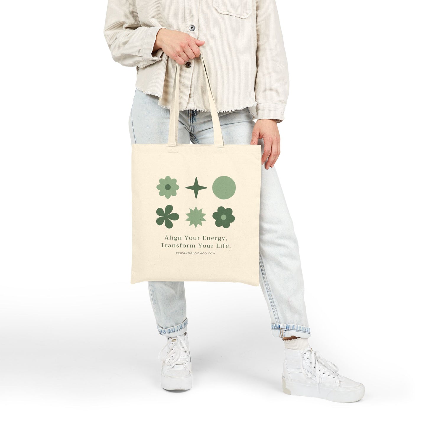 Align Your Energy - Rise&Bloom Signature Tote