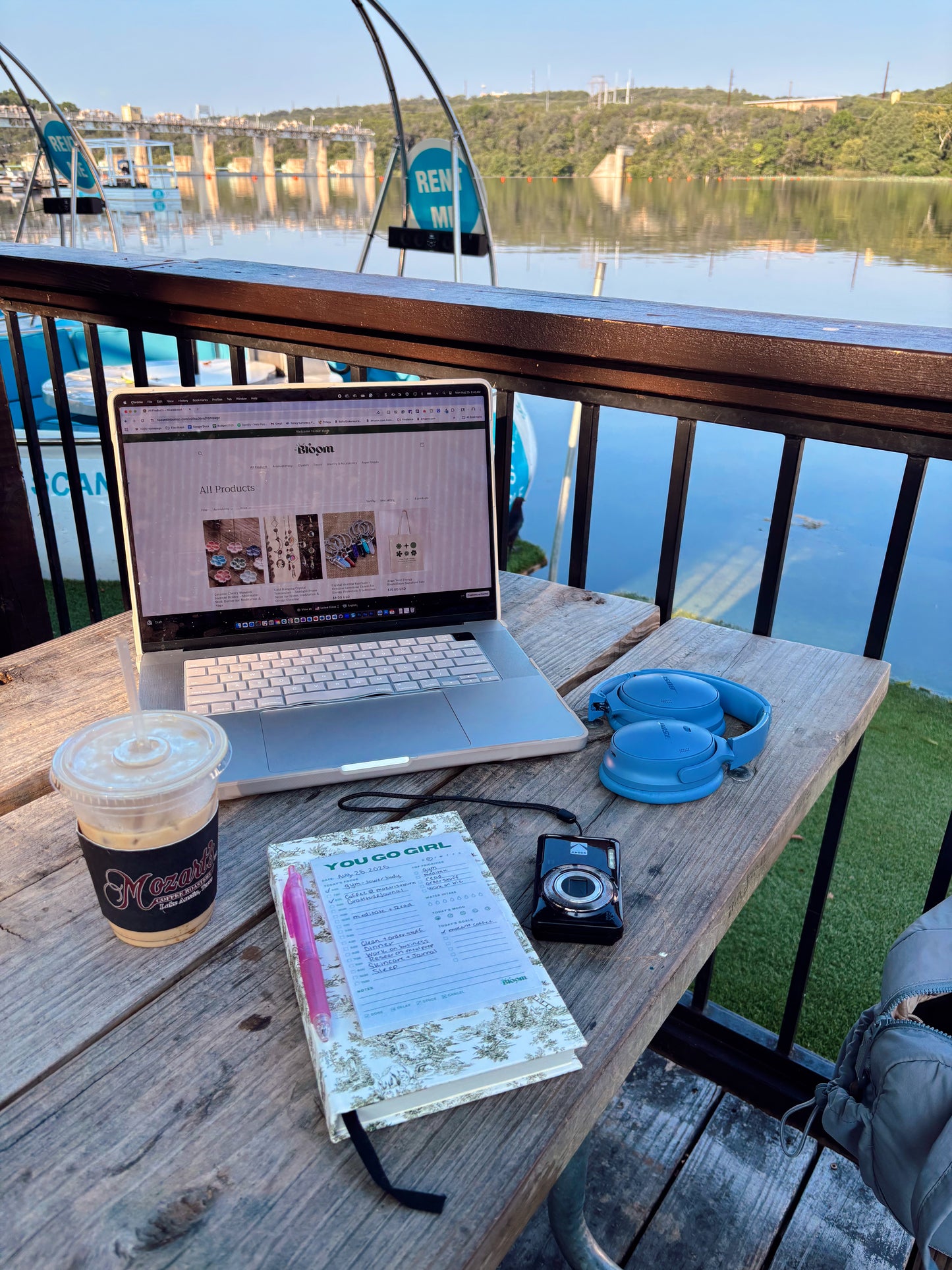 You Go Girl Daily Sticky Notepad Planner - Sage Green