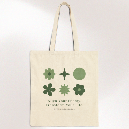 Align Your Energy - Rise&Bloom Signature Tote
